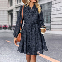Marnie | Women's Tie Belt Belted Boho Dress