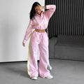 Marthe | Women's Elastic Waist Drawstring Casual Pants – Dress Pants