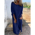 Maud | Women's Asymmetric Top Wide-Leg Matching Set