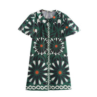 Maud | Women's Floral Dress in Green