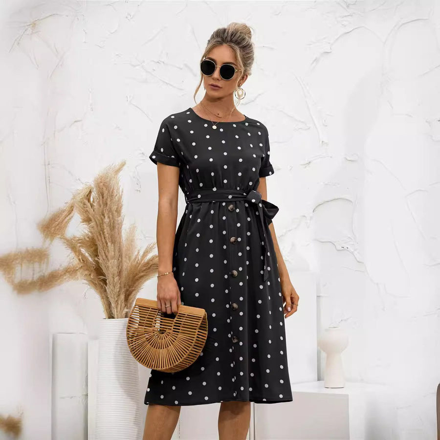 Mavis | Women's Button-Front Modern Dress – Casual Dress