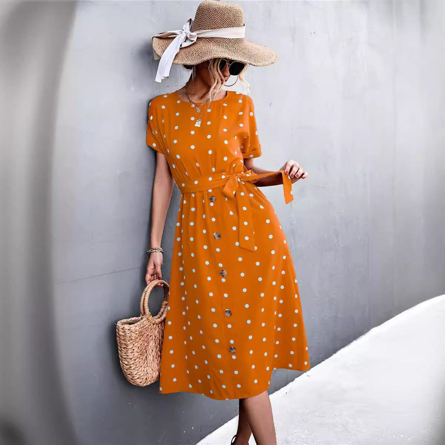 Mavis | Women's Button-Front Modern Dress – Casual Dress