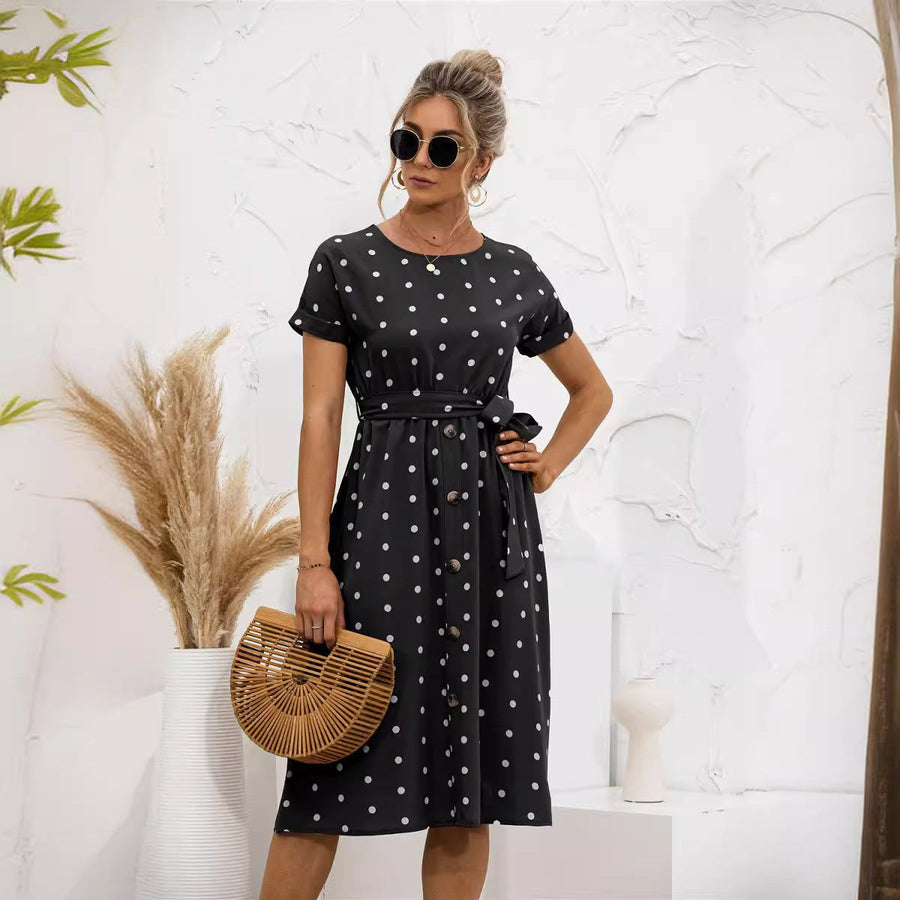 Mavis | Women's Button-Front Modern Dress – Casual Dress