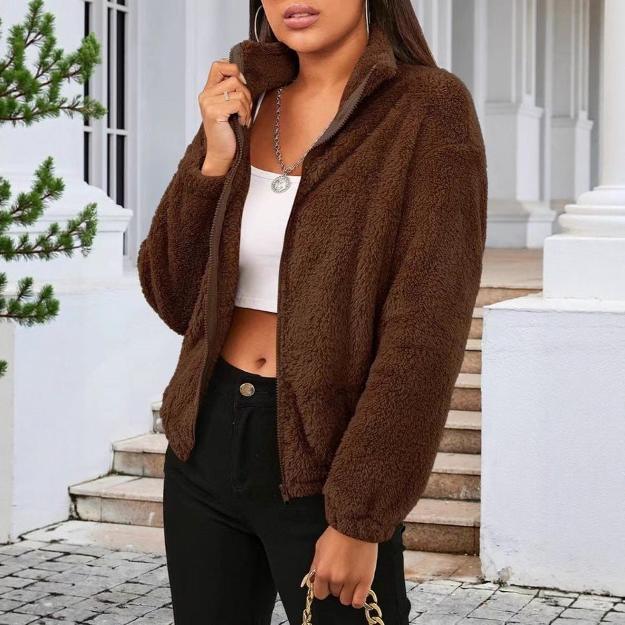 Mavis | Women's Pockets Fleece Jacket