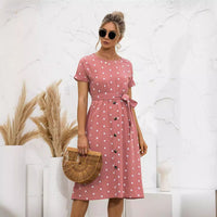 Mavis | Women's Button-Front Modern Dress – Casual Dress
