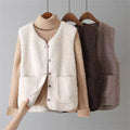Maxine | Women's Matching Vest and Long-sleeve Tops Outfit Set