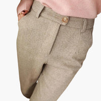 Meave | Women's Button Cuff Tapered Pants