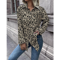 Melanthia | Women's Comfortable Blouse Top in Black