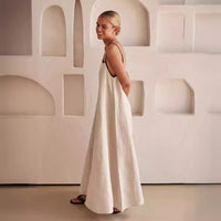 Melisandra | Women's Maxi Dress in Khaki
