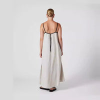Melisandra | Women's Maxi Dress in Khaki