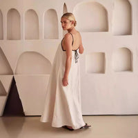 Melisandra | Women's Maxi Dress in Khaki