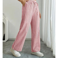 Melissa | Women's Striped With Pockets Pants