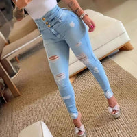 Micaela | Women's Fashionable Jeans in Light Blue