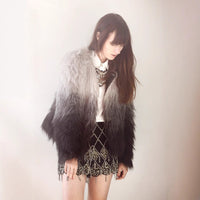 Michalina | Women's Faux Fur Jacket in As Shown