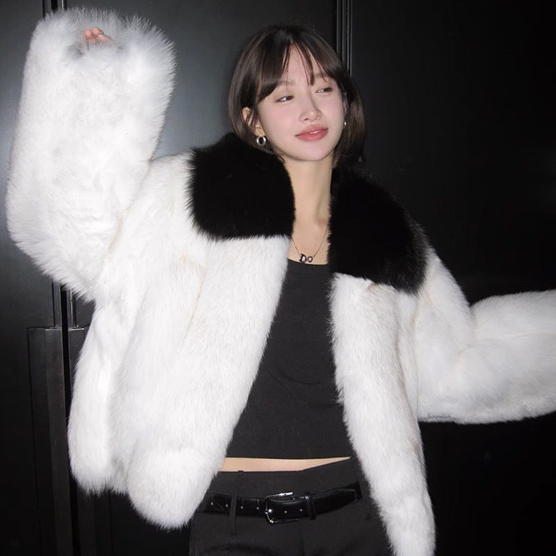 Mielle | Women's Faux Fur Voluminous Jacket