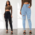 Mildred | Women's Button Detail Fashionable Jeans