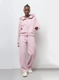Mildred | Women's Zip Joggers in Pink