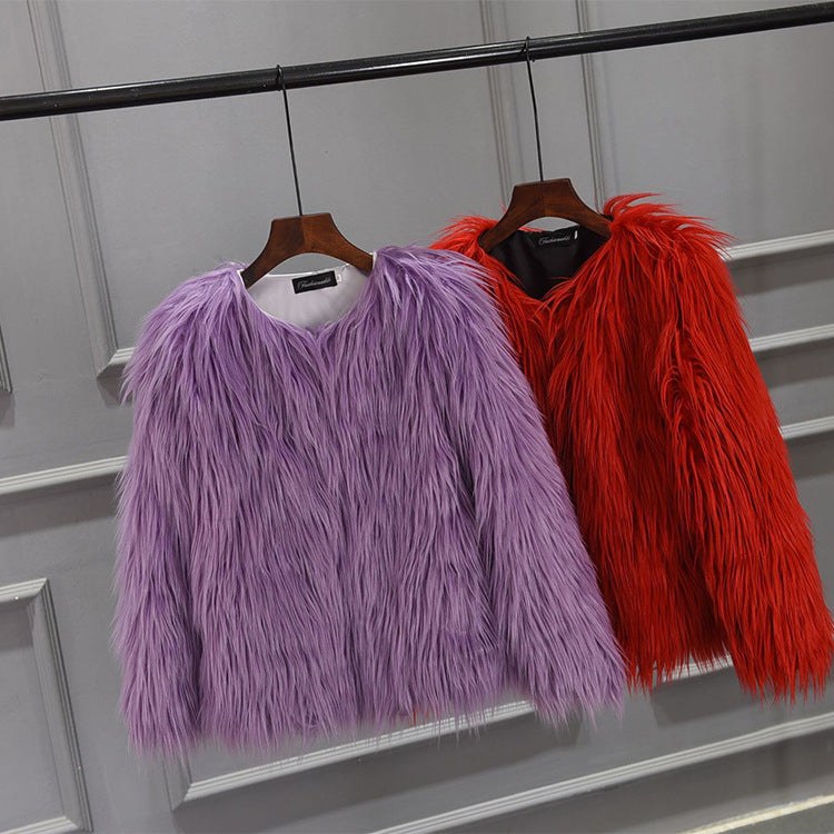 Millicente | Women's Voluminous Faux Fur Jacket