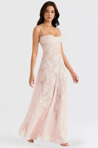 Mimosa | Women's Open Back Maxi Summer Dress