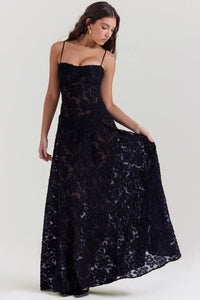 Mimosa | Women's Open Back Maxi Summer Dress