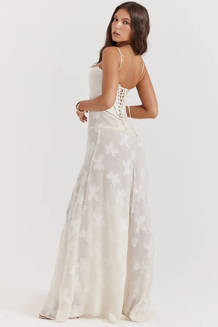 Mimosa | Women's Open Back Maxi Summer Dress