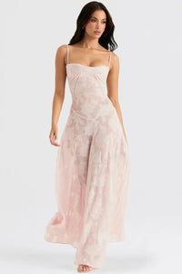 Mimosa | Women's Open Back Maxi Summer Dress