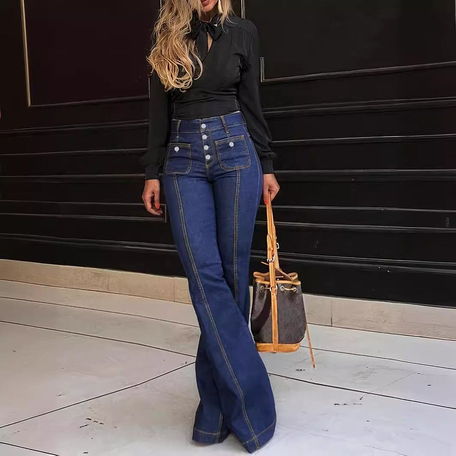Mimosa | Women's Button Detail Jeans