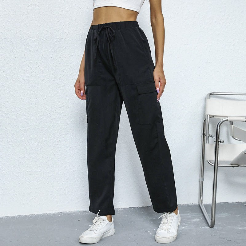 Mireille | Women's Pockets Pants – Dress Pants in Black
