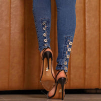 Miriam | Women's Fashionable Jeans in Dark Blue