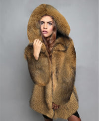Modestine | Women's Faux Fur Coat in As Shown