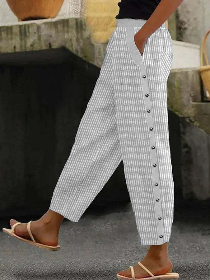 Mona | Women's Casual Pants – Dress Pants in Gray