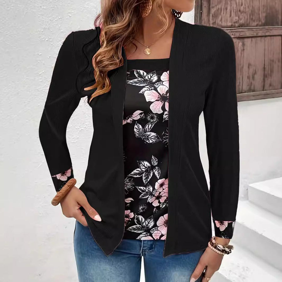 Mona | Women's Floral Elegant Fashionable Jacket