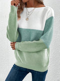 Morgana | Women's Color Block Knit Sweater