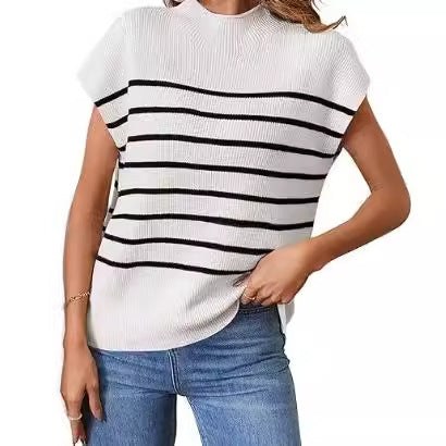Morgane | Women's Knit Modern Top
