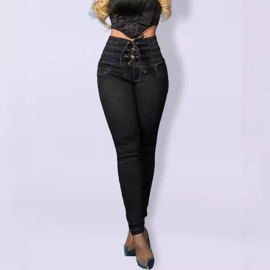 Myra | Women's Tailored Leggings in Black