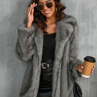 Nadezda | Women's Soft Elegant Faux Fur Coat