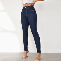 Nadia | Women's Tailored Jeans in Blue