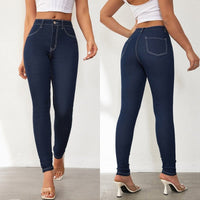 Nadia | Women's Tailored Jeans in Blue