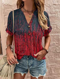 Naomi | Women's Short Sleeve Blouse