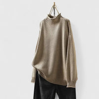 Naomi | Women's Textured Mock Neck Sweater