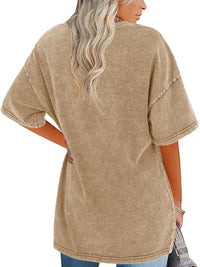 Nerina | Women's Oversized Vintage Wash T-Shirt