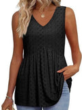 Nicolette | Women's Sleeveless V-Neck Top