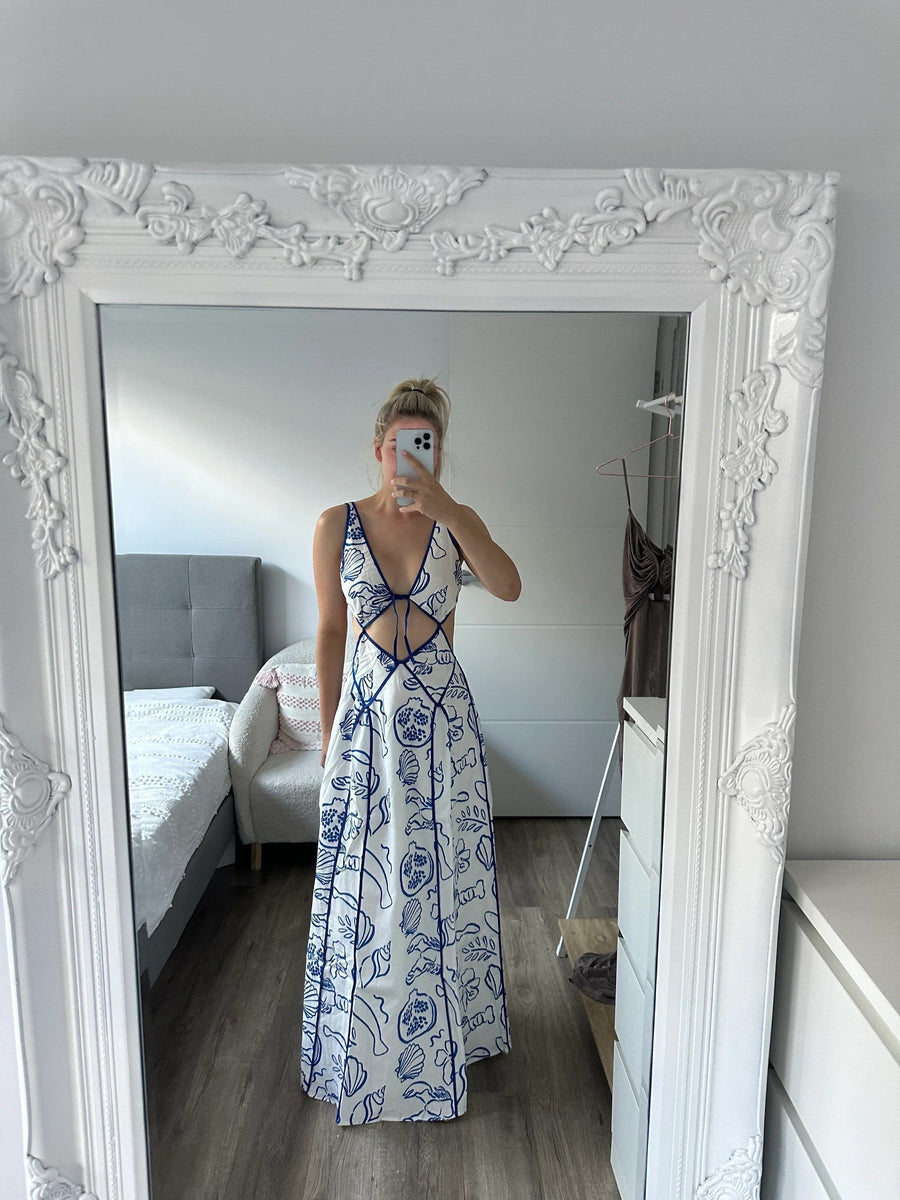 Ninon | Women's Vacation Maxi Sundress