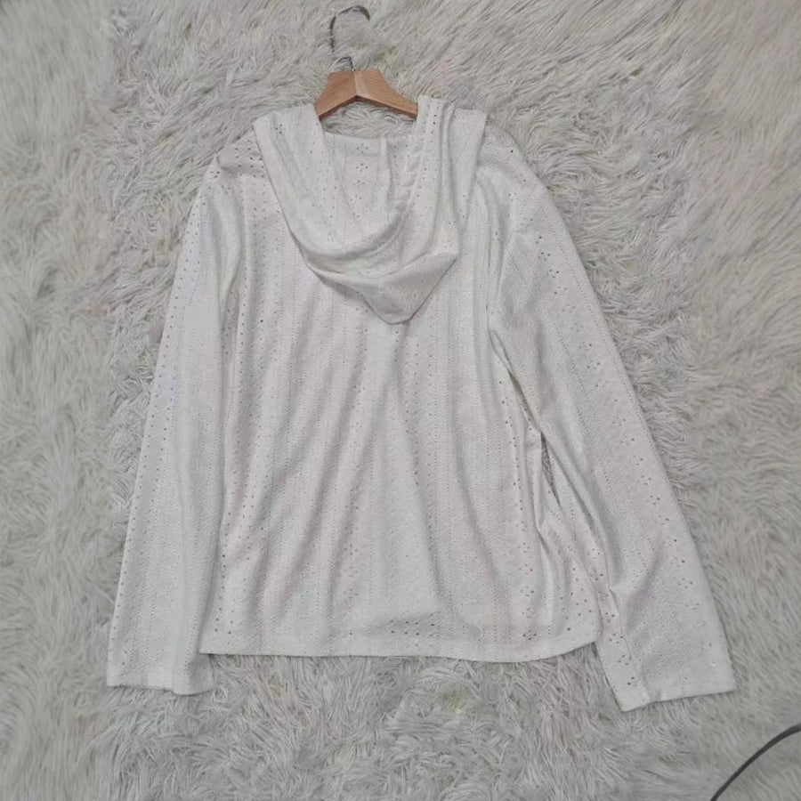 Noelle | Women's Button-Front Modern Top in White