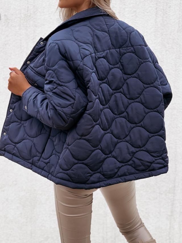 Norah | Women's Oversized Lightweight Jacket in Navy