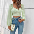 Nuala | Women's Textured Voluminous Top