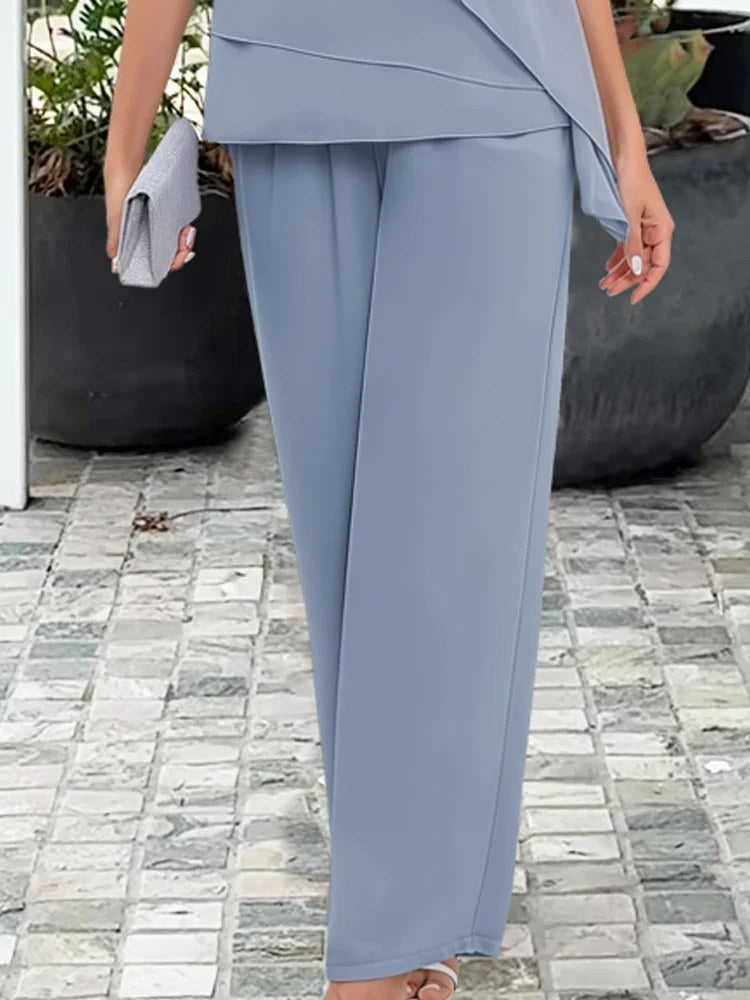 Oceane | Women's Square Neck Wedding 2 Piece Set