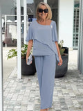 Oceane | Women's Square Neck Wedding 2 Piece Set