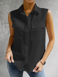 Odaline | Women's Sleeveless Blouse Top