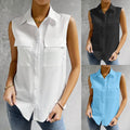 Odaline | Women's Sleeveless Blouse Top